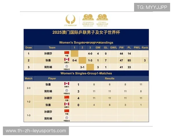 国际乒联发布《技术统计新标准与公开接口规范》